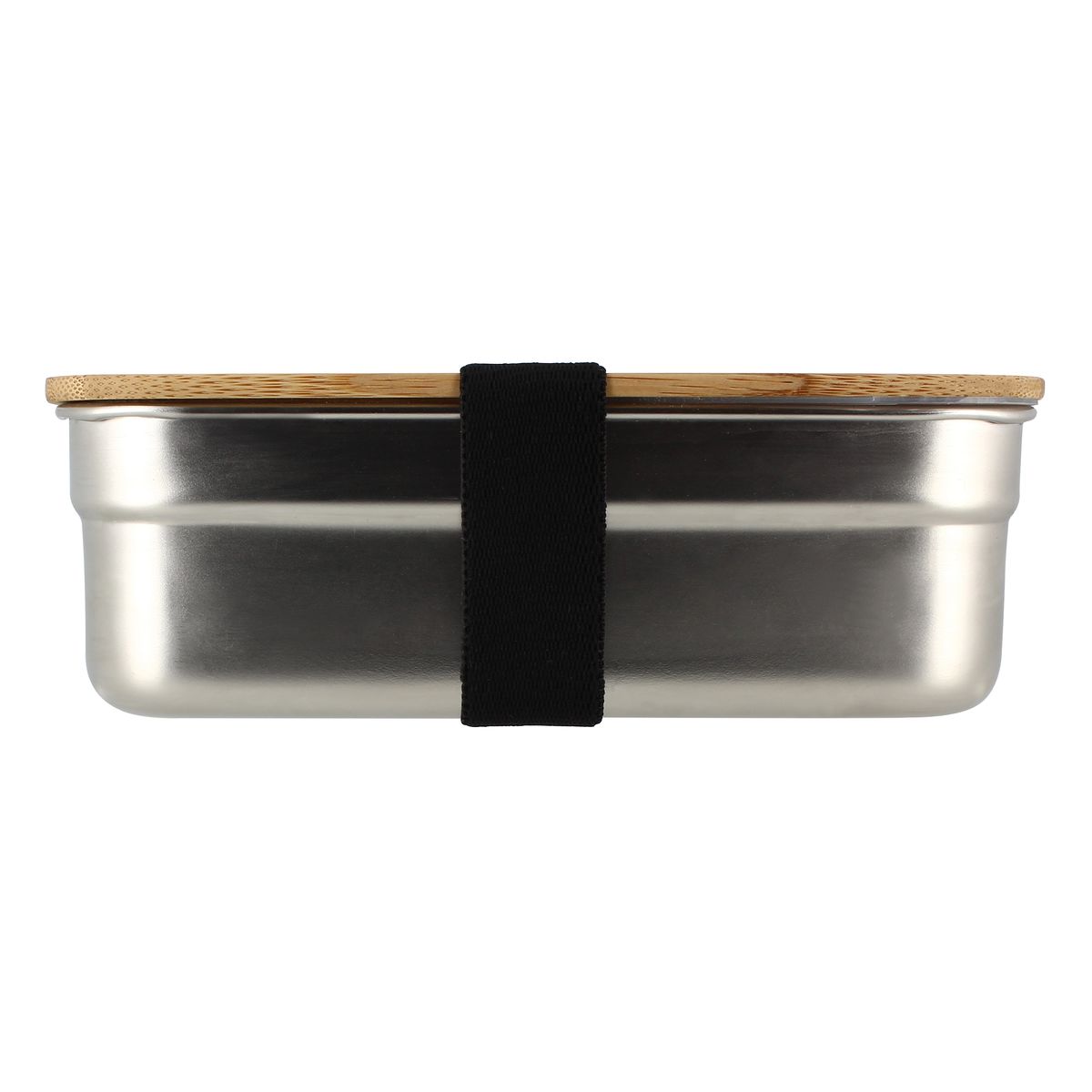 Boîte hermétique avec couvercle en inox et bambou 1,2 L (photo) Boîte hermétique avec couvercle en inox et bambou 1,2 L
