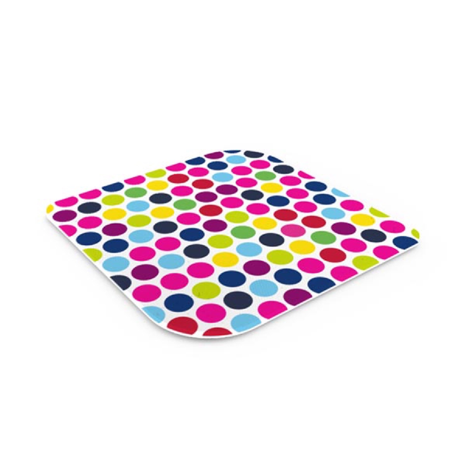 Dessous de plat en verre trempé dotty 16x16cm Dessous de plat en verre trempé dotty 16x16cm