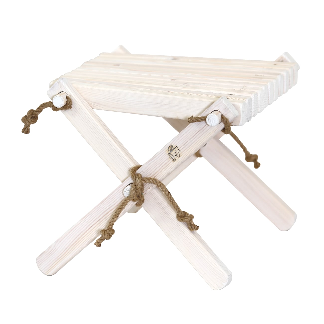 Tablette d'appoint en pin massif huilée blanc Tablette d'appoint en pin massif huilée blanc