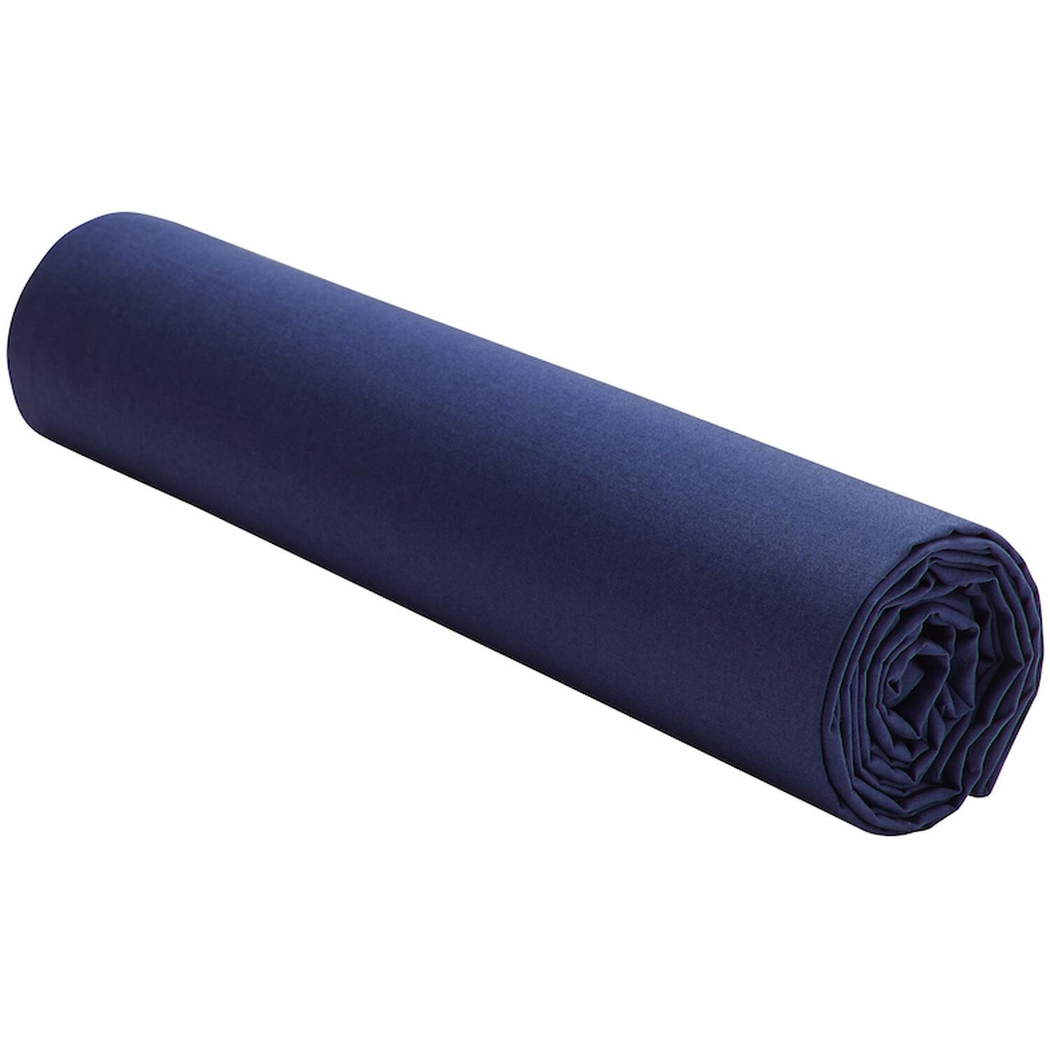 Drap Housse coton bleu 180x200 cm (photo) Drap Housse coton bleu 180x200 cm
