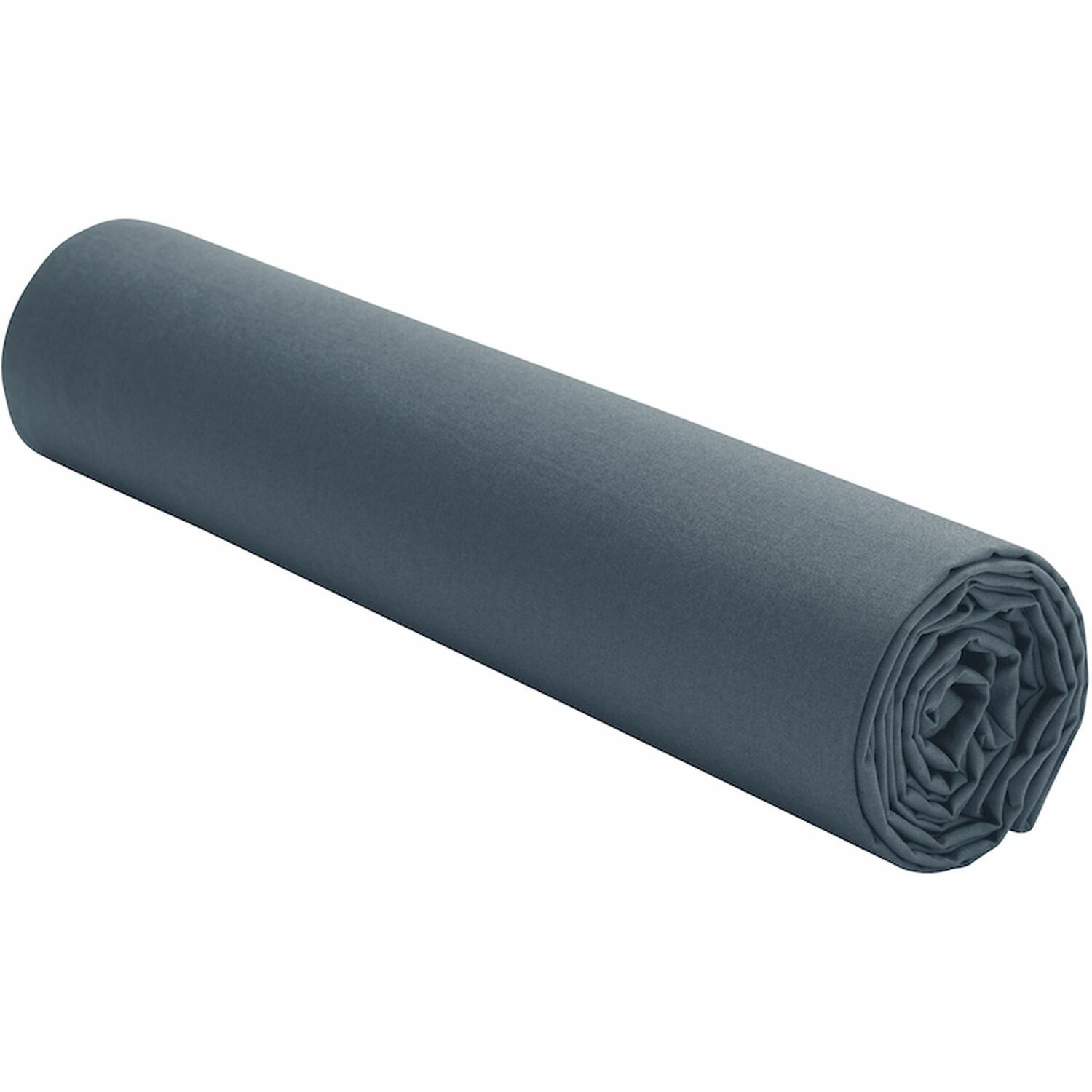 Drap Housse coton bleu 140x190 cm (photo) Drap Housse coton bleu 140x190 cm