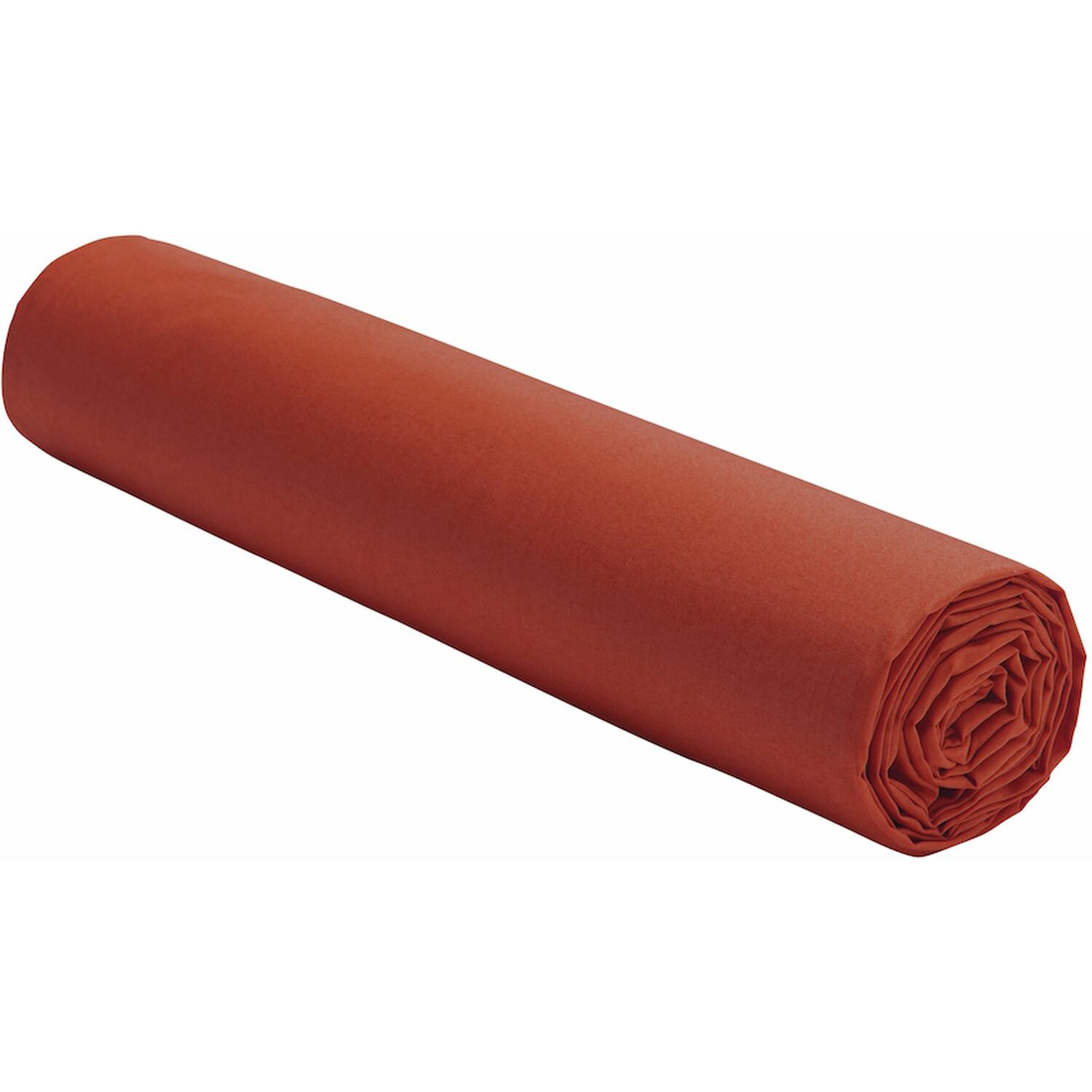 Drap Housse percale de coton rouge 140x190 cm Drap Housse percale de coton rouge 140x190 cm