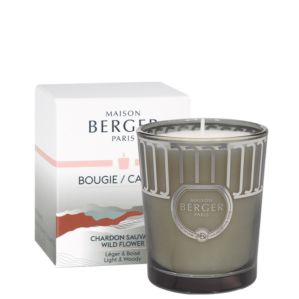 Bougie Land Vert Mousse parfum Chardon Sauvage Bougie Land Vert Mousse parfum Chardon Sauvage