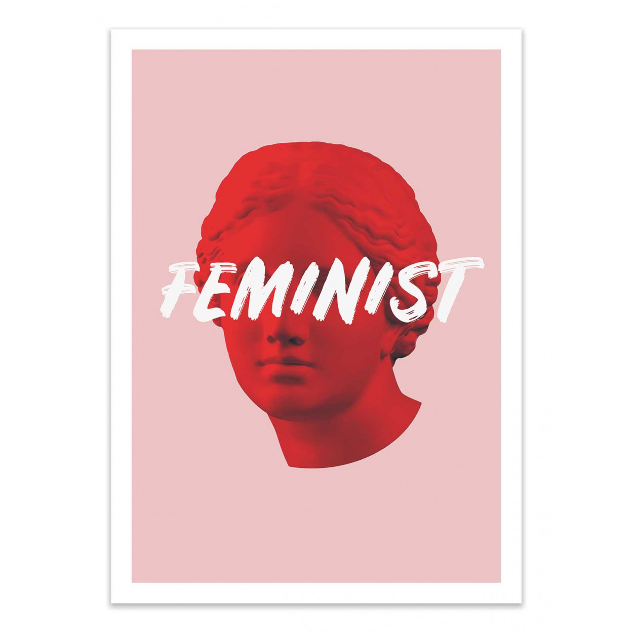 VENUS FEMINIST - RUBY AND B - Affiche d'art 50 x 70 cm (photo) VENUS FEMINIST - RUBY AND B - Affiche d'art 50 x 70 cm