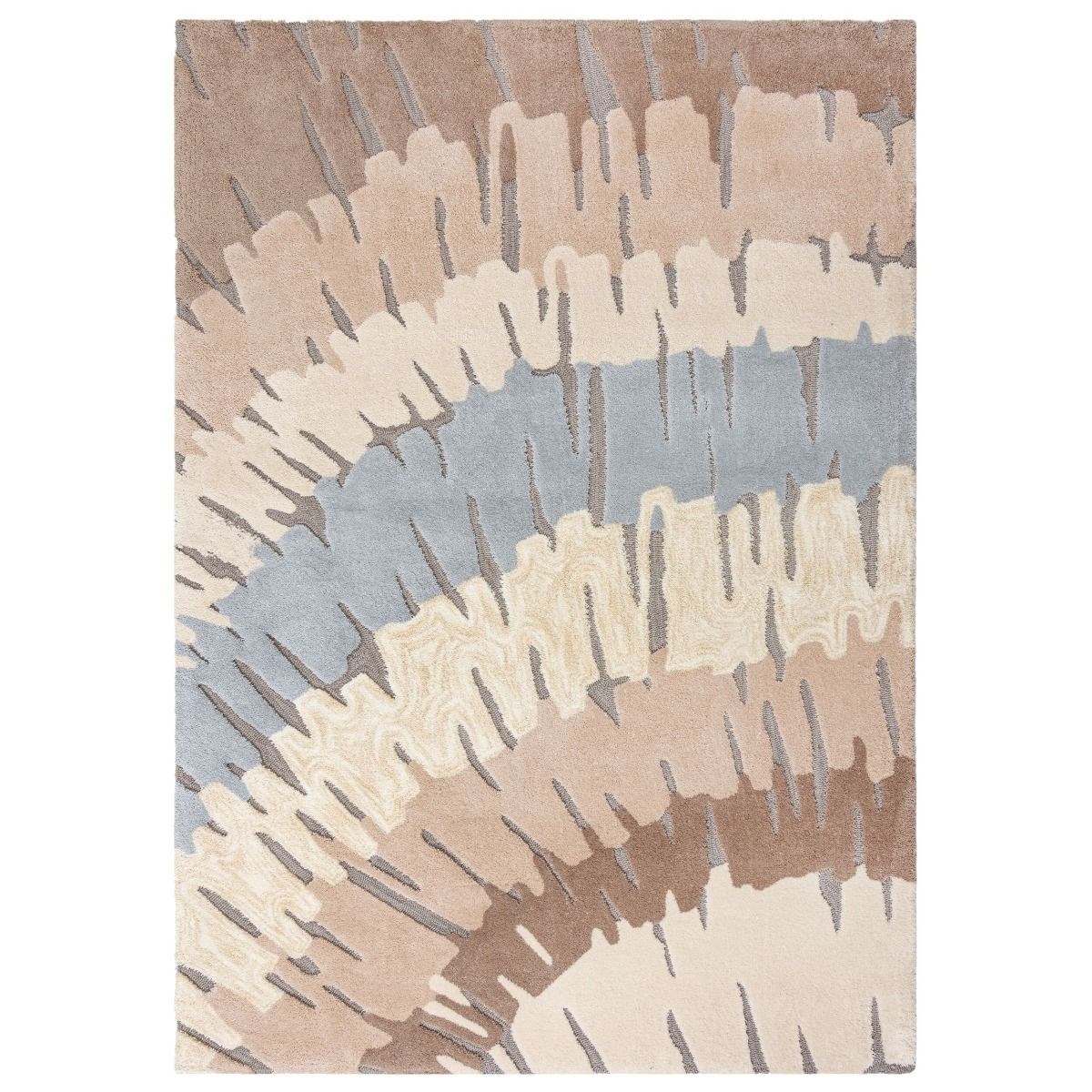Tapis de salon moderne en Polyester Marron 120x170 cm Tapis de salon moderne en Polyester Marron 120x170 cm