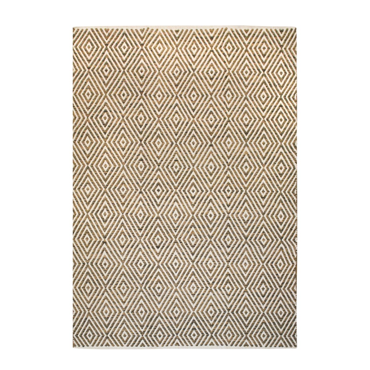 Tapis design en Coton Beige 160x230 cm Tapis design en Coton Beige 160x230 cm