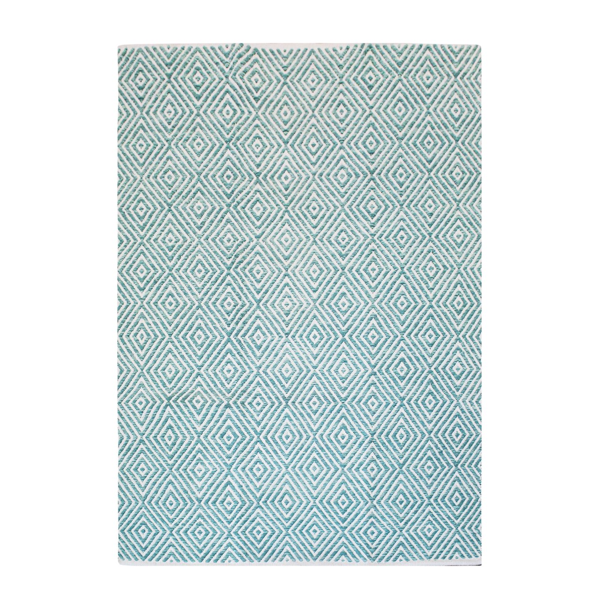 Tapis design en Coton Bleu ciel 160x230 cm Tapis design en Coton Bleu ciel 160x230 cm