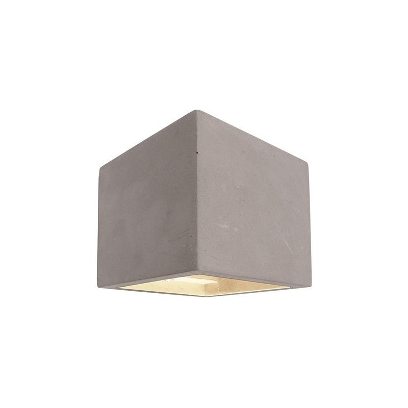 Applique murale intérieure en béton gris