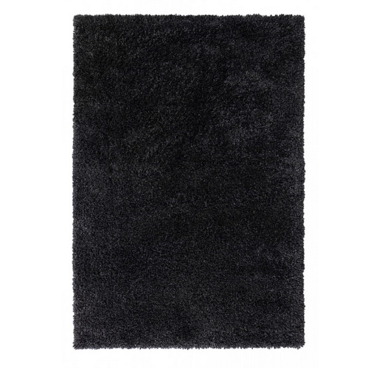 Tapis shaggy en Polypropylène Noir 200x290 cm Tapis shaggy en Polypropylène Noir 200x290 cm