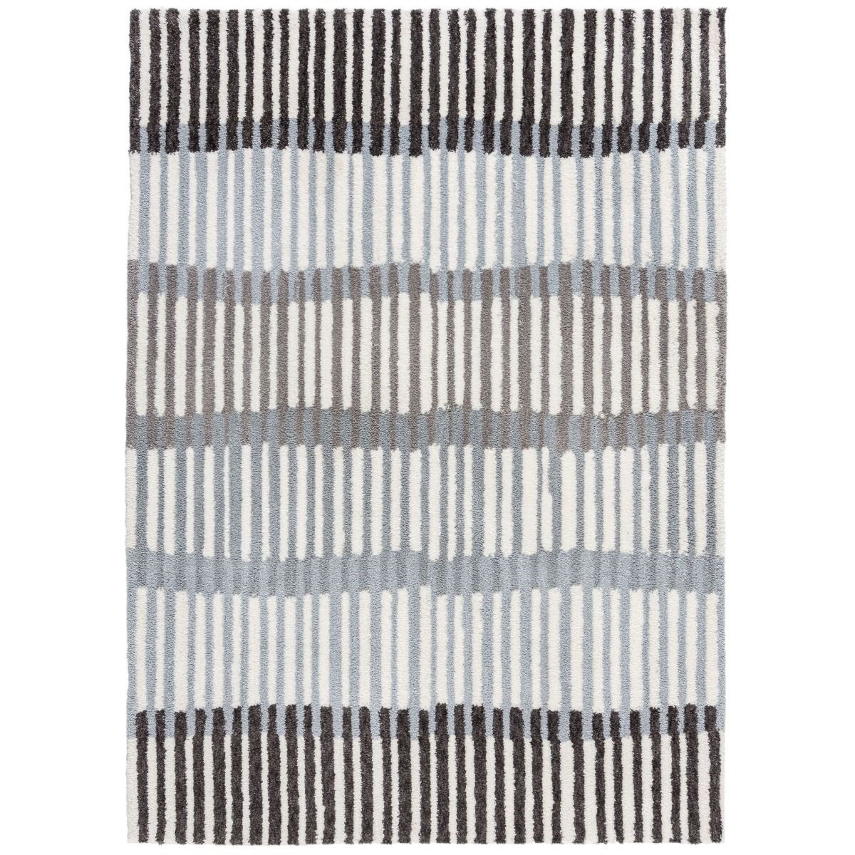 Tapis de salon moderne en Polyester Gris 120x170 cm Tapis de salon moderne en Polyester Gris 120x170 cm