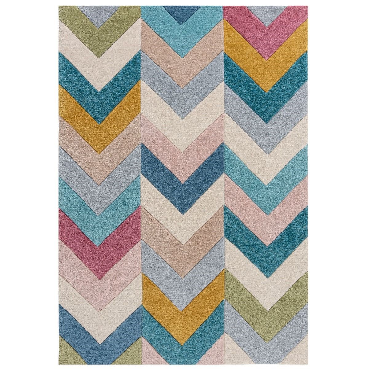 Tapis de salon moderne en Polyester Multicolore 120x170 cm Tapis de salon moderne en Polyester Multicolore 120x170 cm