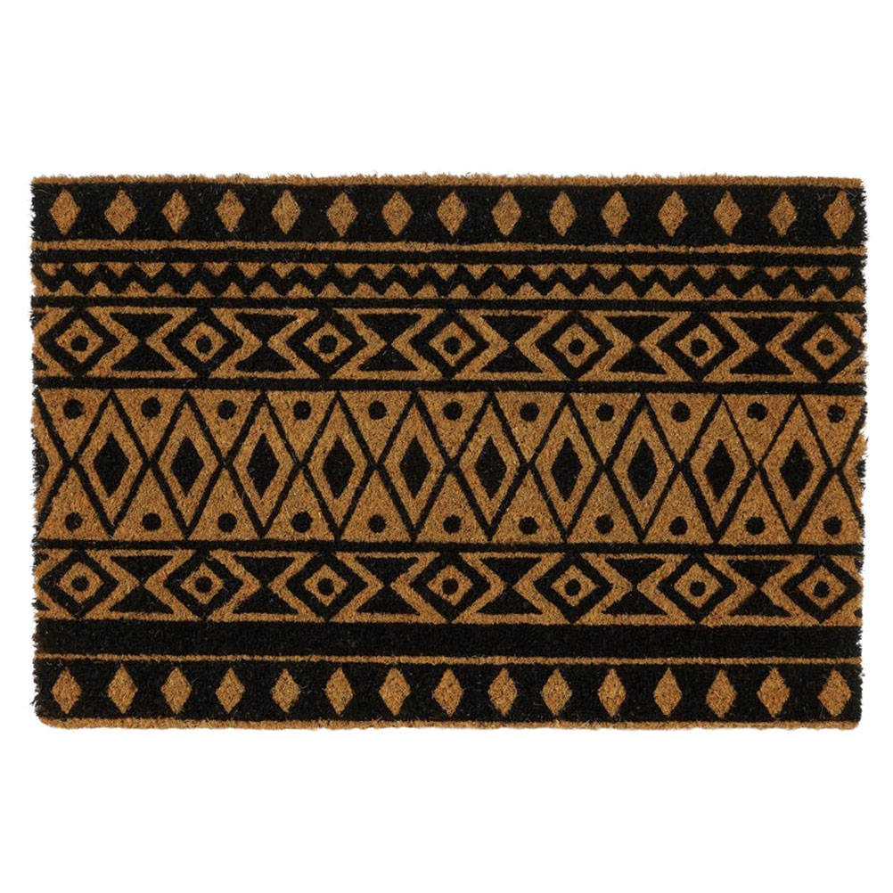 Essuie-pieds coco boho 60x40 (photo) Essuie-pieds coco boho 60x40