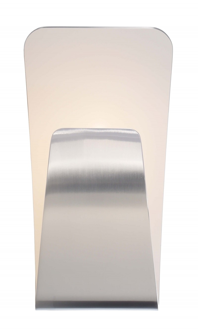 Applique murale intérieure aluminium gris