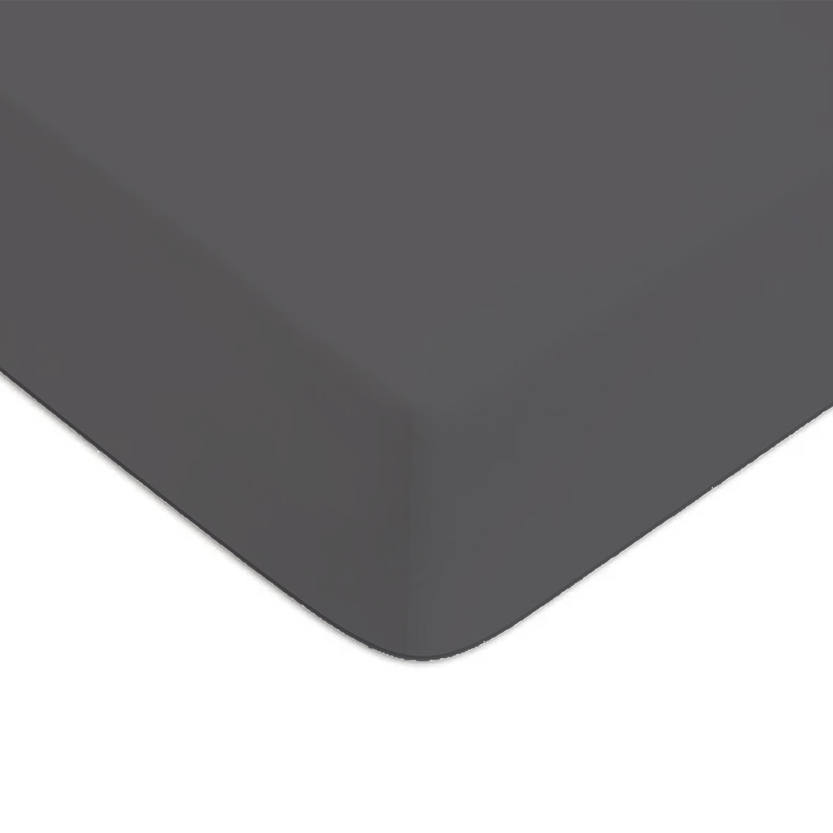 Drap housse Zinc 90x200cm 57 fils