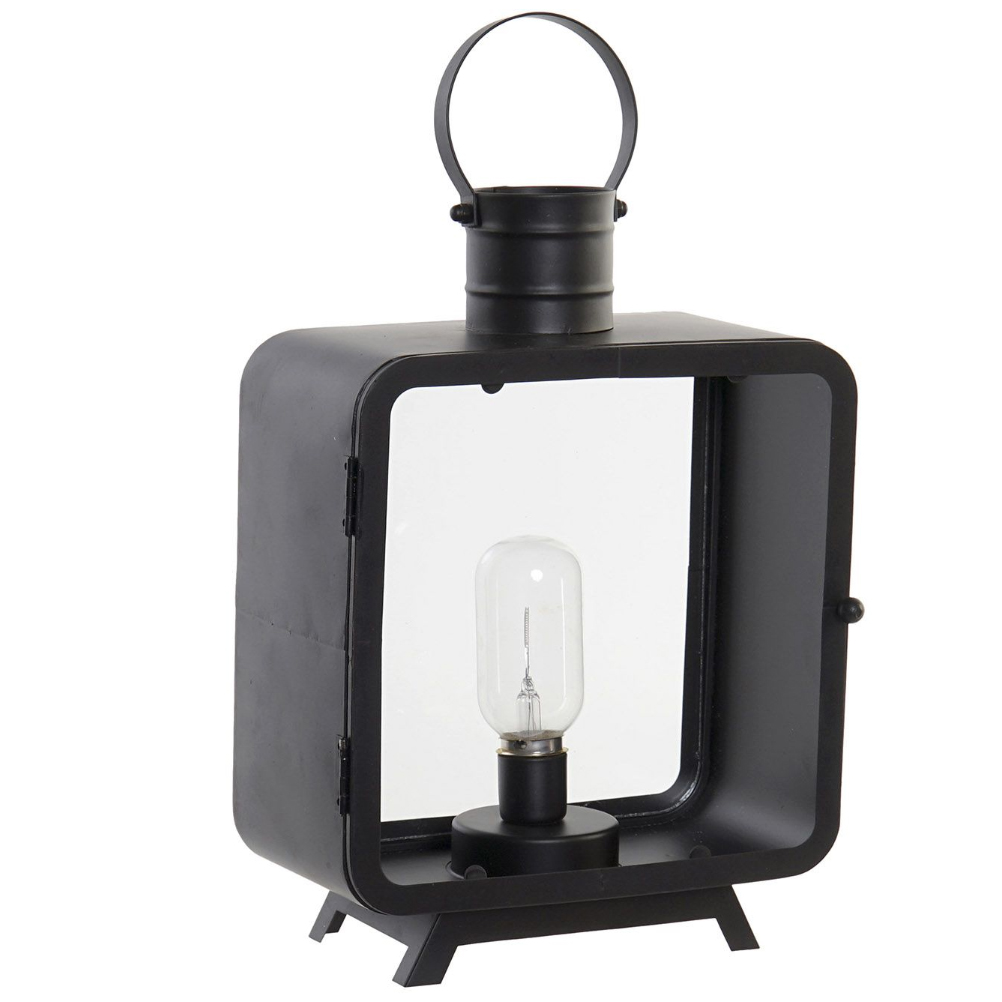 Lanterne décorative lumineuse transportable LED H38,5cm Lanterne décorative lumineuse transportable LED H38,5cm