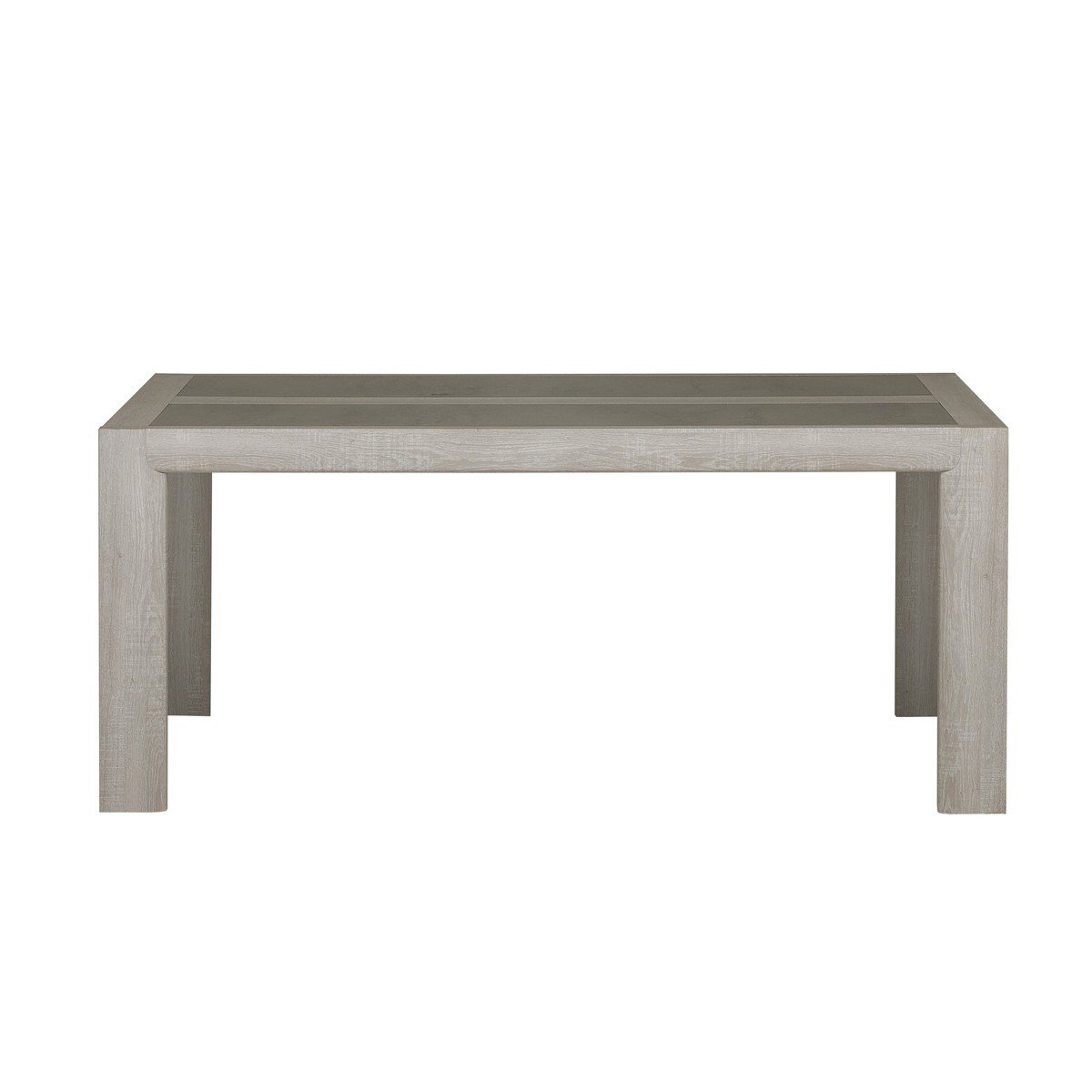 Table à manger rectangulaire 10pers. avec rallonge - Marron Table à manger rectangulaire 10pers. avec rallonge - Marron