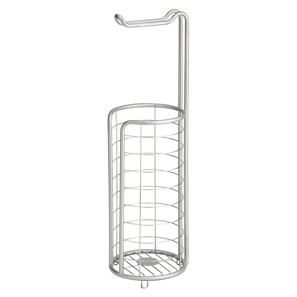 Stockeur et dérouleur WC en acier inoxydable - Argent Stockeur et dérouleur WC en acier inoxydable - Argent