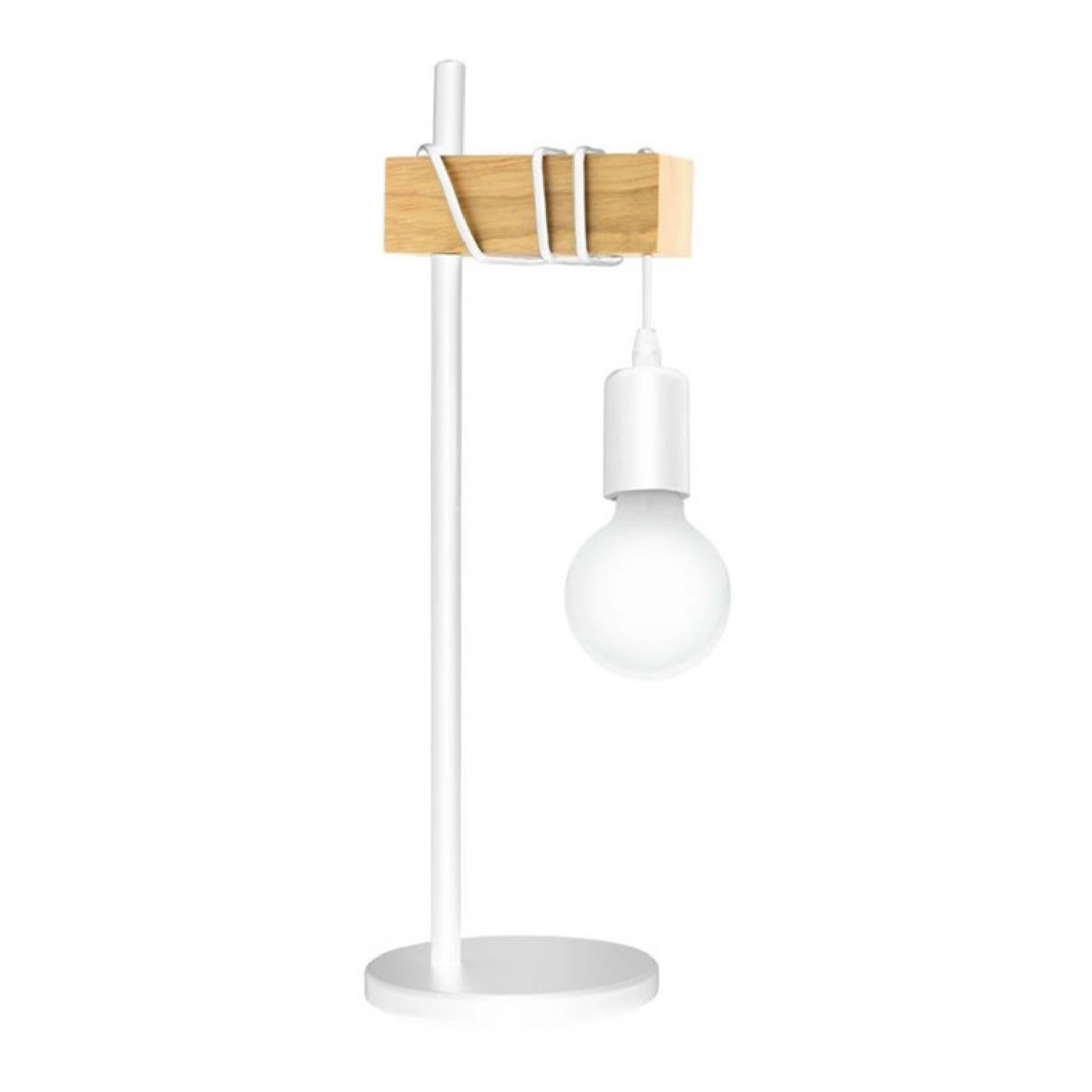Lampe à poser bois H50cm Lampe à poser bois H50cm