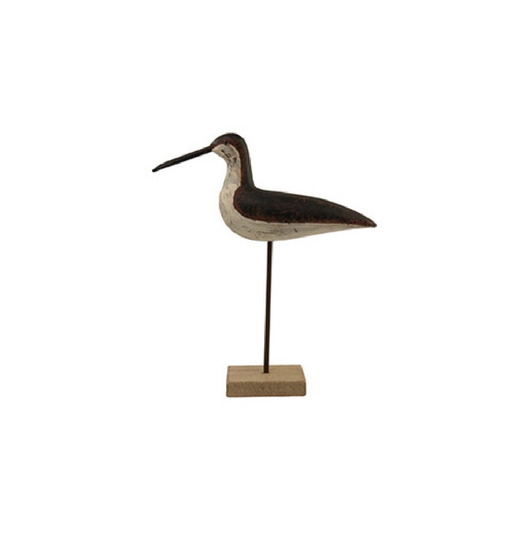 Oiseau marin décoratif à poser en bois (photo) Oiseau marin décoratif à poser en bois