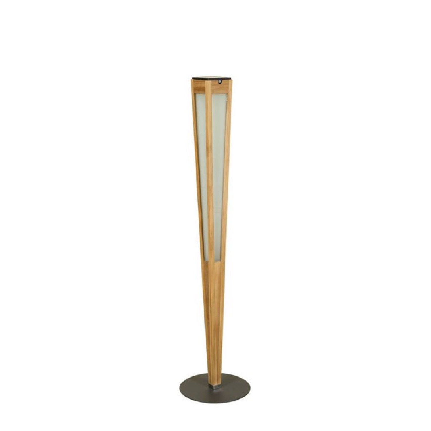 Torche d'extérieur LED à poser rechargeable & solaire H120cm