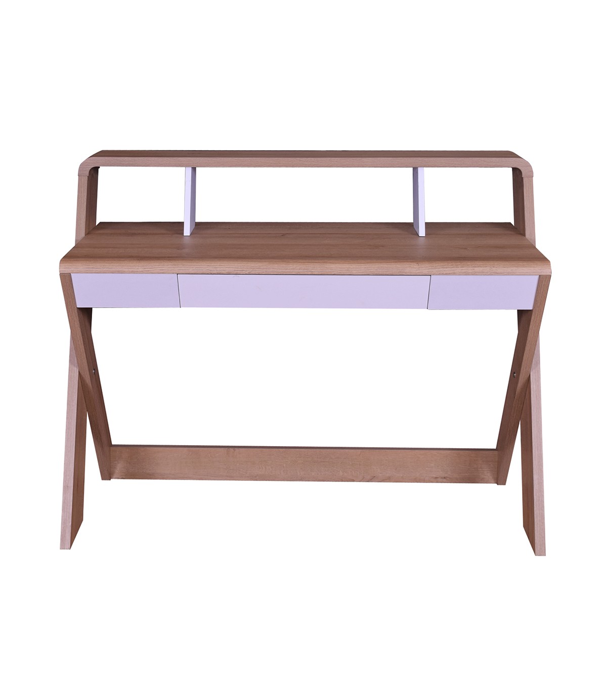 Bureau d'ordinateur avec grand tiroir - Marron Bureau d'ordinateur avec grand tiroir - Marron
