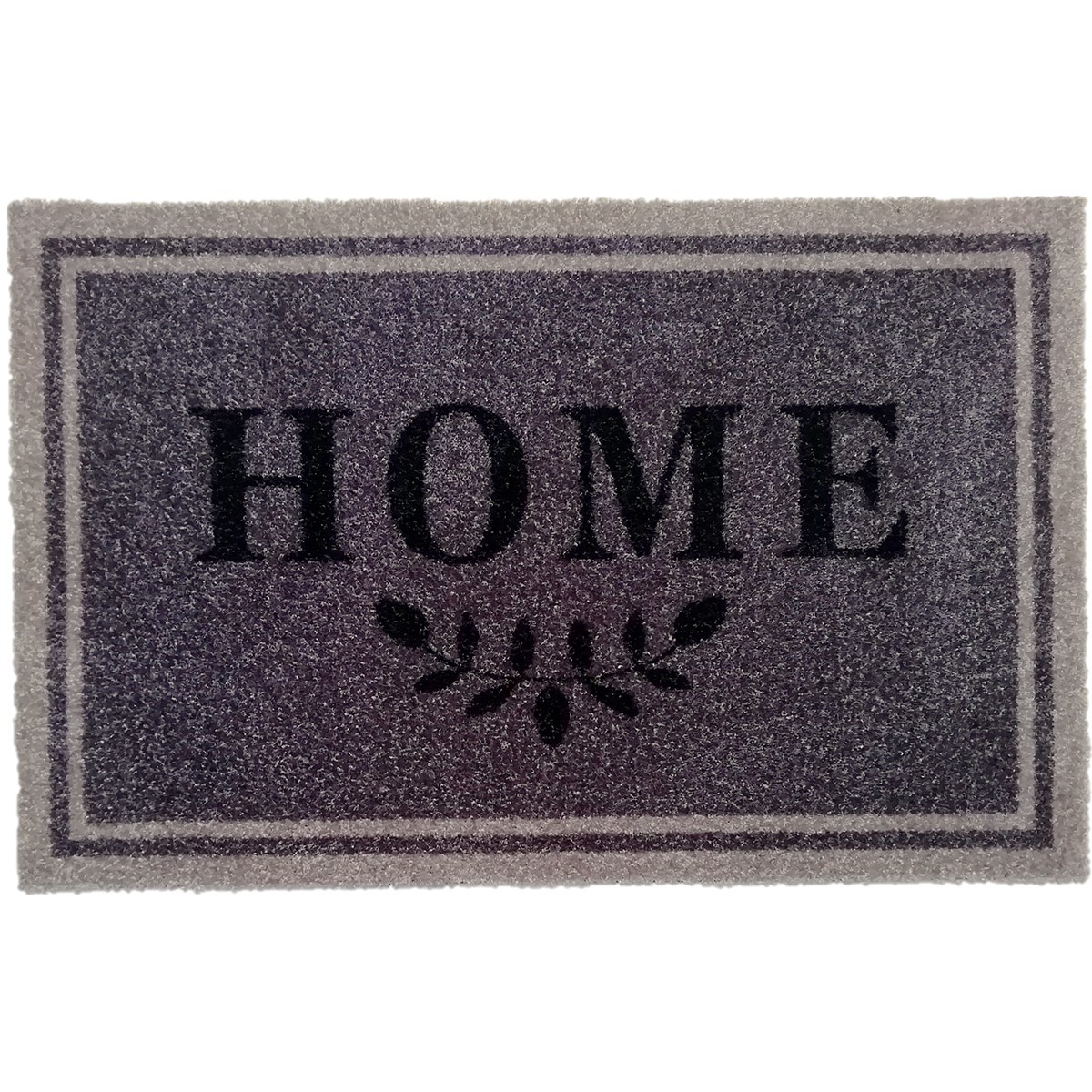 Tapis d'entrée Home 50x80cm - Noir Tapis d'entrée Home 50x80cm - Noir