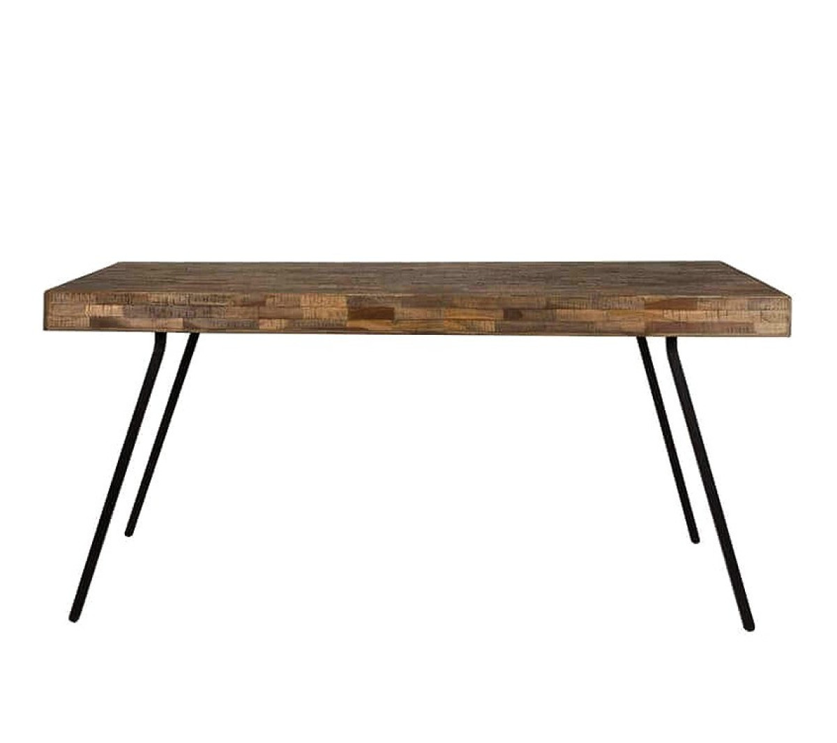 Table repas bois et acier L200