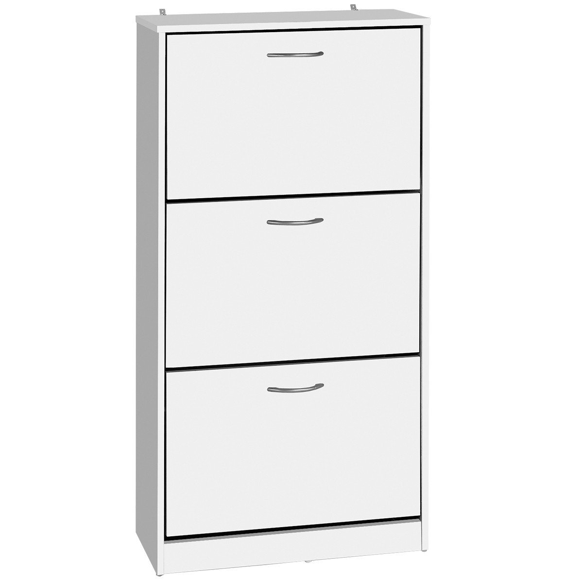 Etagère à chaussures 3 tiroirs - Blanc