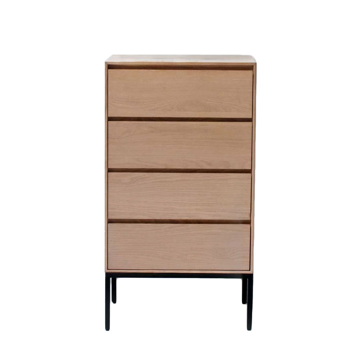 Chiffonnier plaqué chêne bois clair Chiffonnier plaqué chêne bois clair