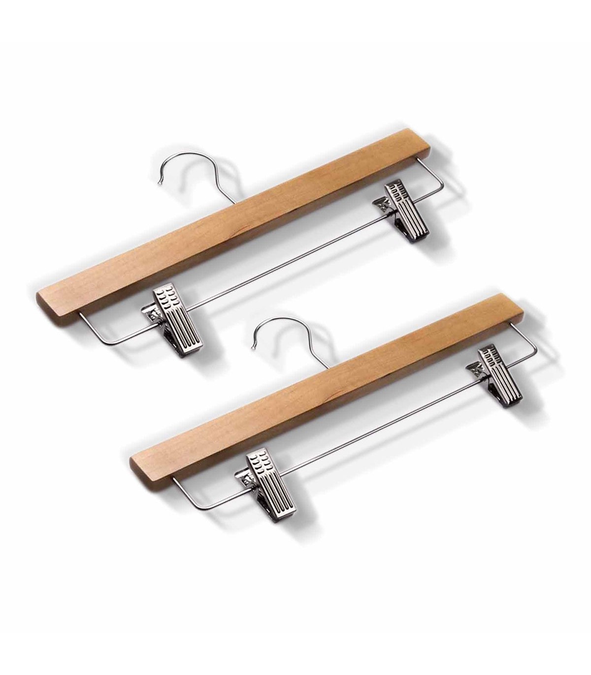 Cintre porte jupe en bois - lot de 2 - Marron Cintre porte jupe en bois - lot de 2 - Marron