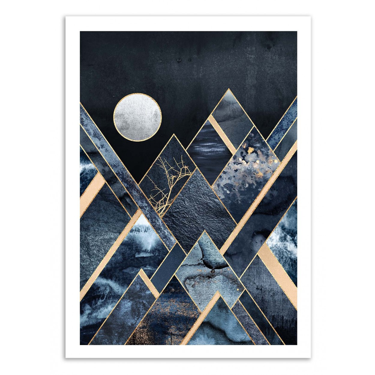 SMOCKY MOUNTAINS - Affiche d'art 50 x 70 cm SMOCKY MOUNTAINS - Affiche d'art 50 x 70 cm