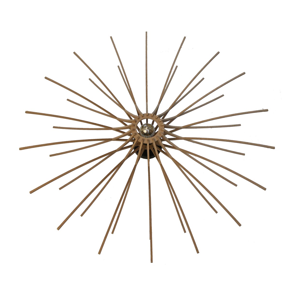 Applique bois design beige clair D97cm Applique bois design beige clair D97cm