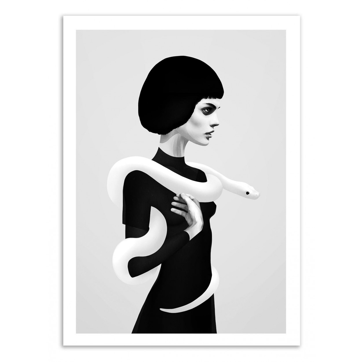 ONLY SKIN - Affiche d'art 50 x 70 cm ONLY SKIN - Affiche d'art 50 x 70 cm