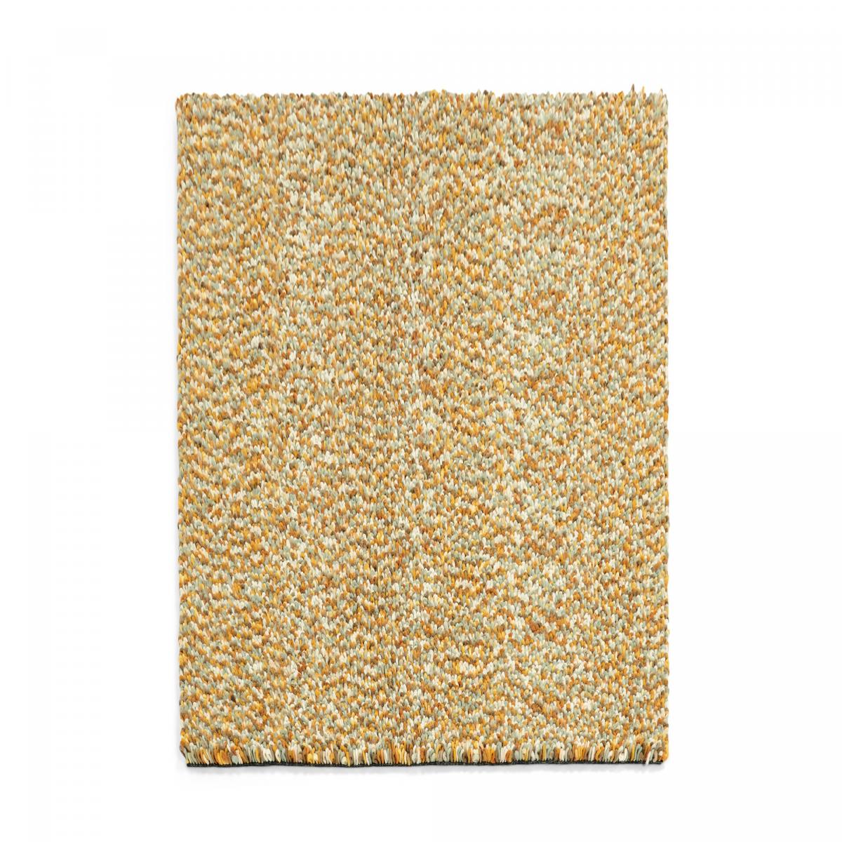 Tapis shaggy poils long en laine or 140x200 Tapis shaggy poils long en laine or 140x200