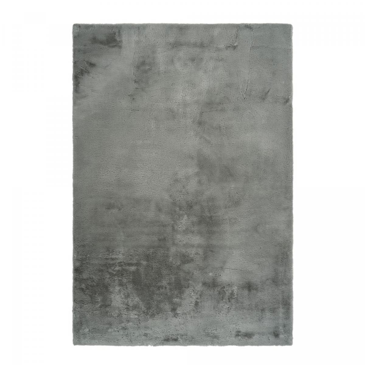 Tapis shaggy poils long en polyester vert 200x290 Tapis shaggy poils long en polyester vert 200x290
