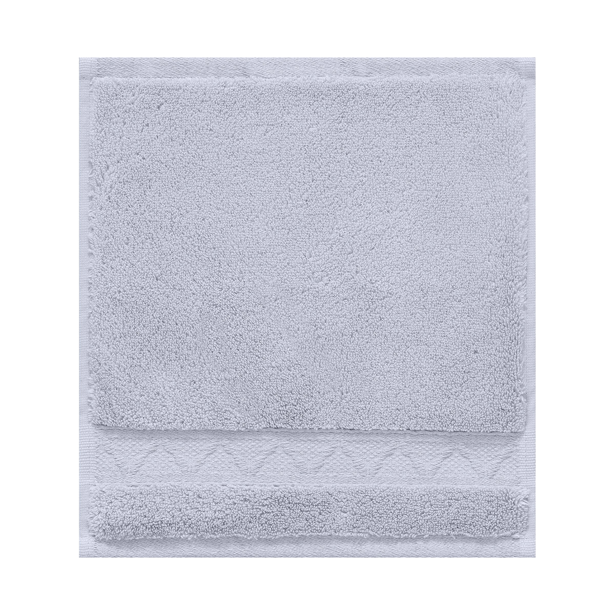 Carré visage en coton voile grisé 30 x 30 Carré visage en coton voile grisé 30 x 30