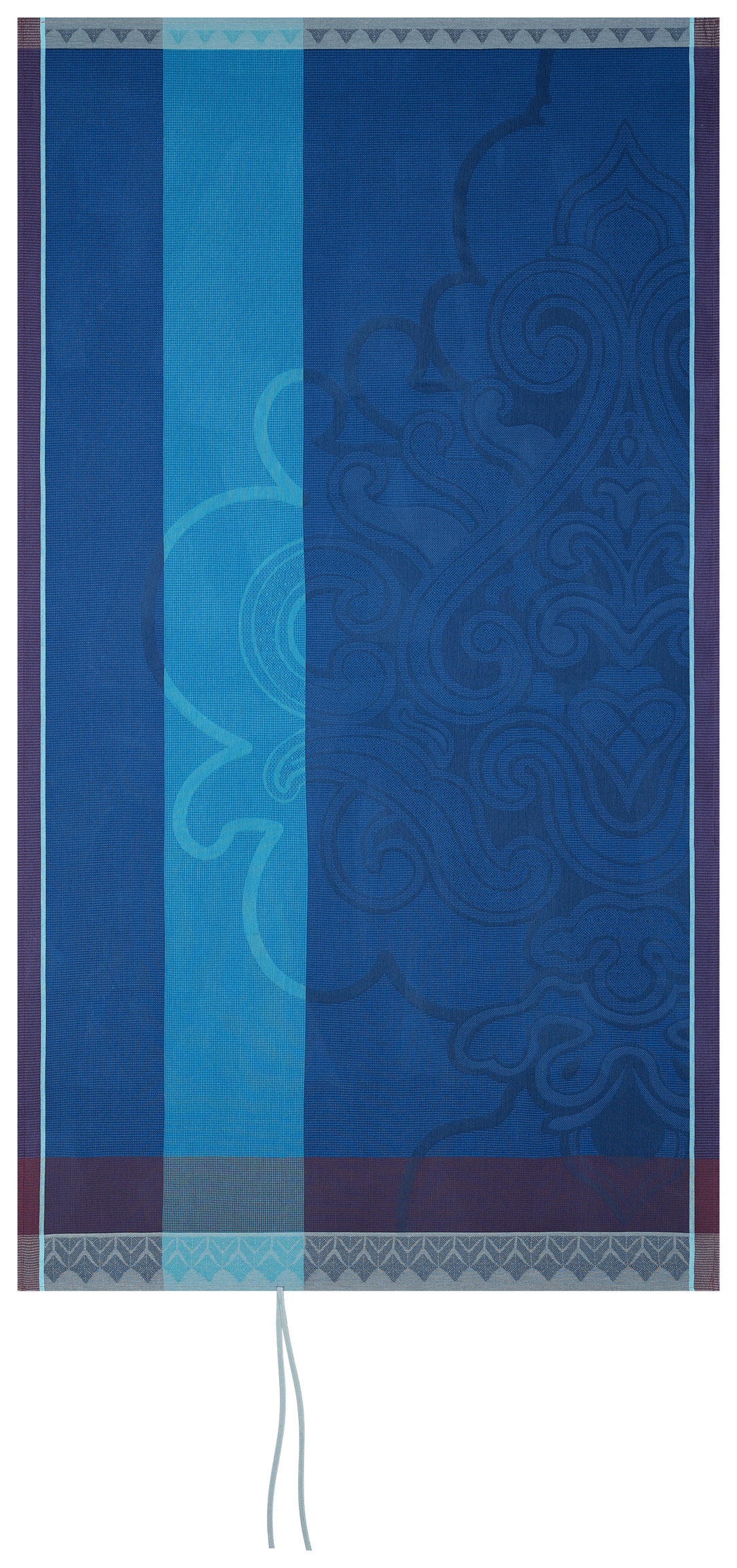 Drap de plage en coton lapis lazuli 100 x 200 Drap de plage en coton lapis lazuli 100 x 200
