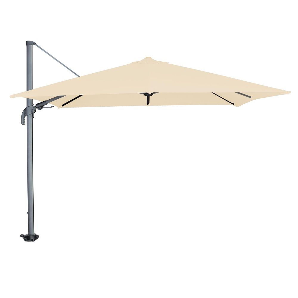 Ensemble parasol + pied + housse (photo) Ensemble parasol + pied + housse