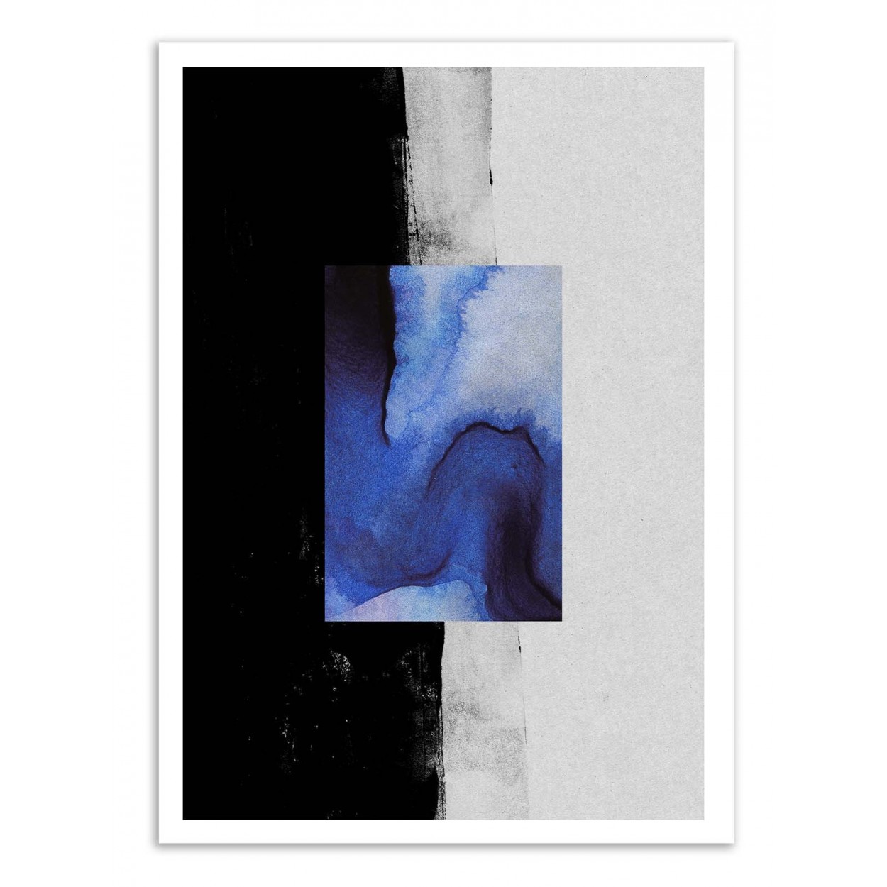 BLUE - Affiche d'art 50 x 70 cm (photo) BLUE - Affiche d'art 50 x 70 cm