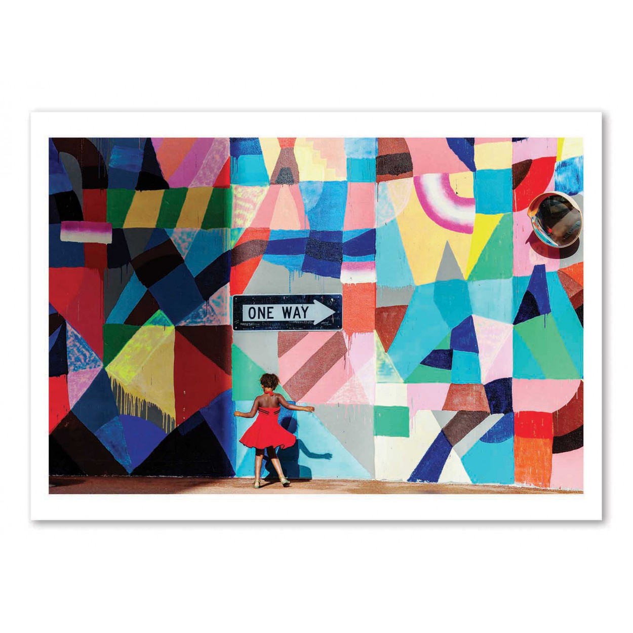 ONE WAY - GLORIA SALGADO GISPERT - Affiche d'art 50 x 70 cm ONE WAY - GLORIA SALGADO GISPERT - Affiche d'art 50 x 70 cm