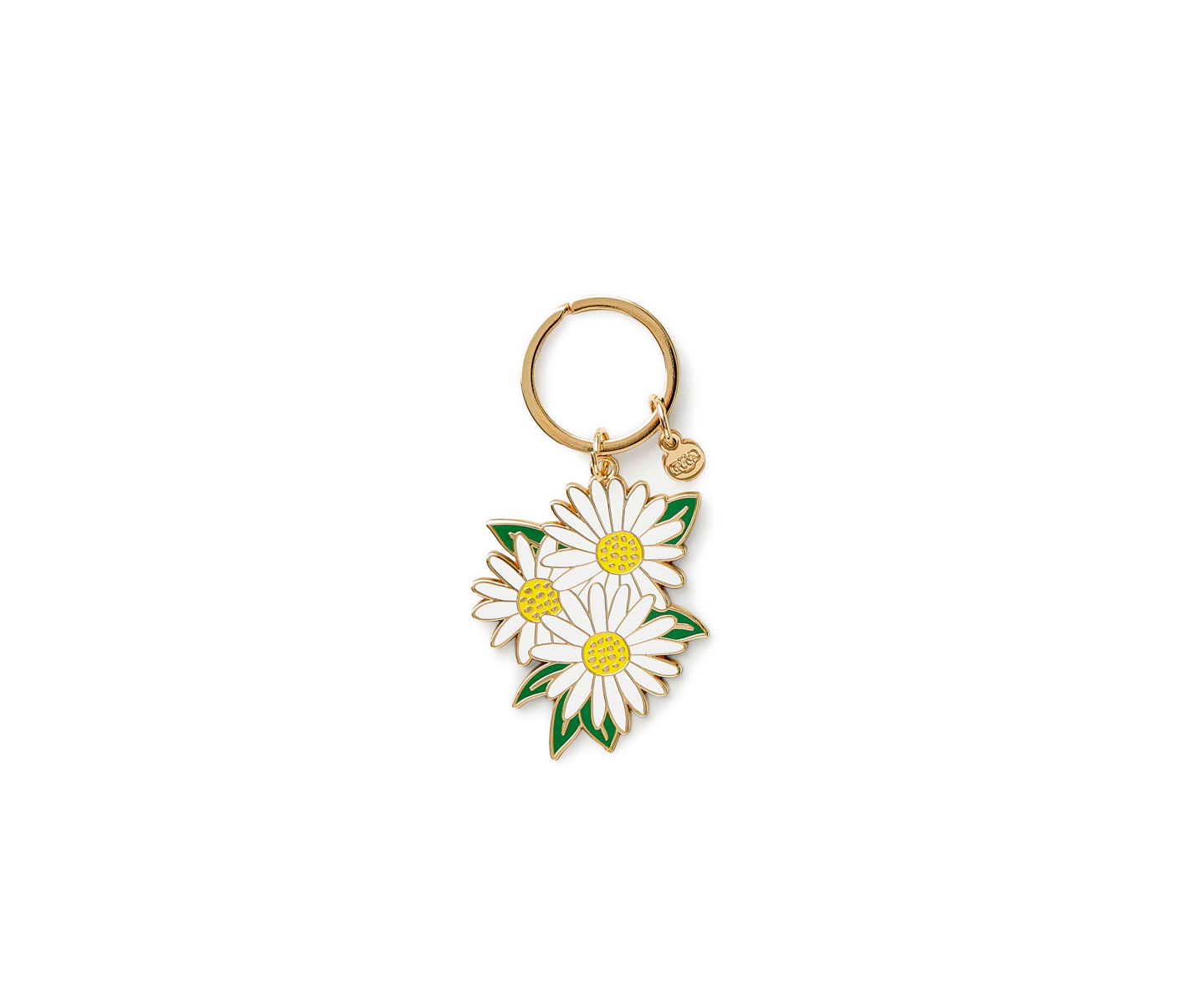 Porte cles en metal daisies Porte cles en metal daisies