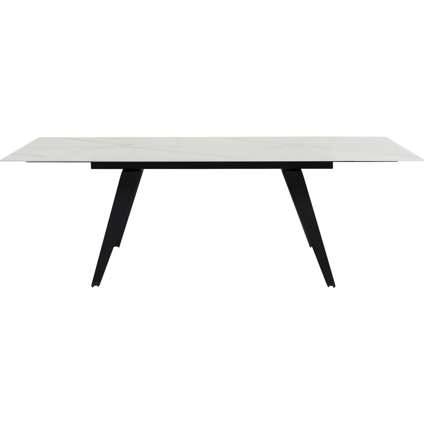 Table à manger 6/10 personnes extensible blanche L160/240