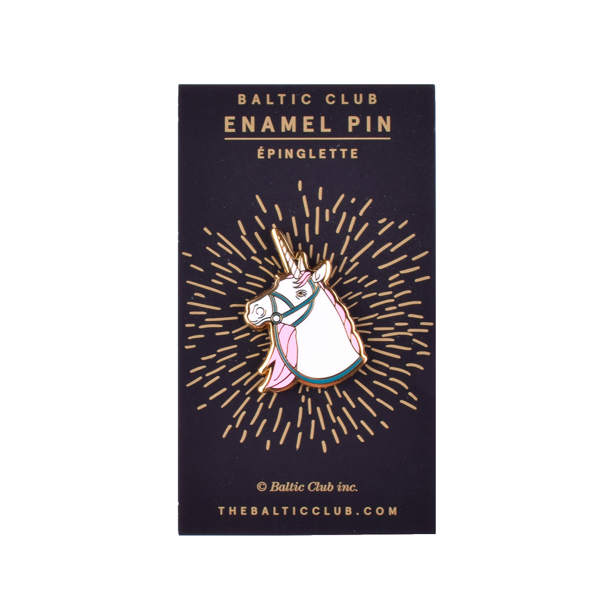 Pins en metal licorne (photo) Pins en metal licorne