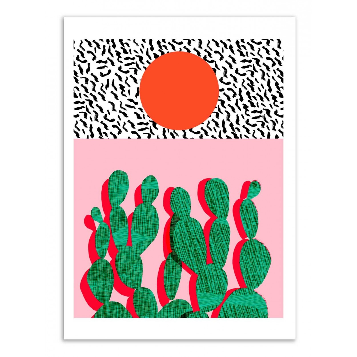 SPAZZ - Affiche d'art 50 x 70 cm SPAZZ - Affiche d'art 50 x 70 cm