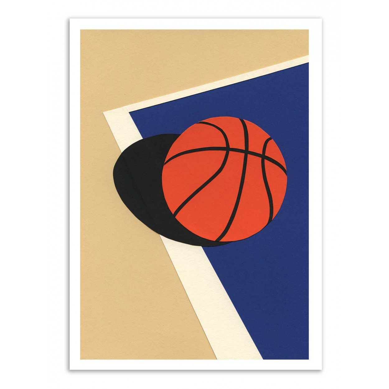 OAKLAND BASKETBALL TEAM VERSION 2 - Affiche d'art 50 x 70 cm OAKLAND BASKETBALL TEAM VERSION 2 - Affiche d'art 50 x 70 cm