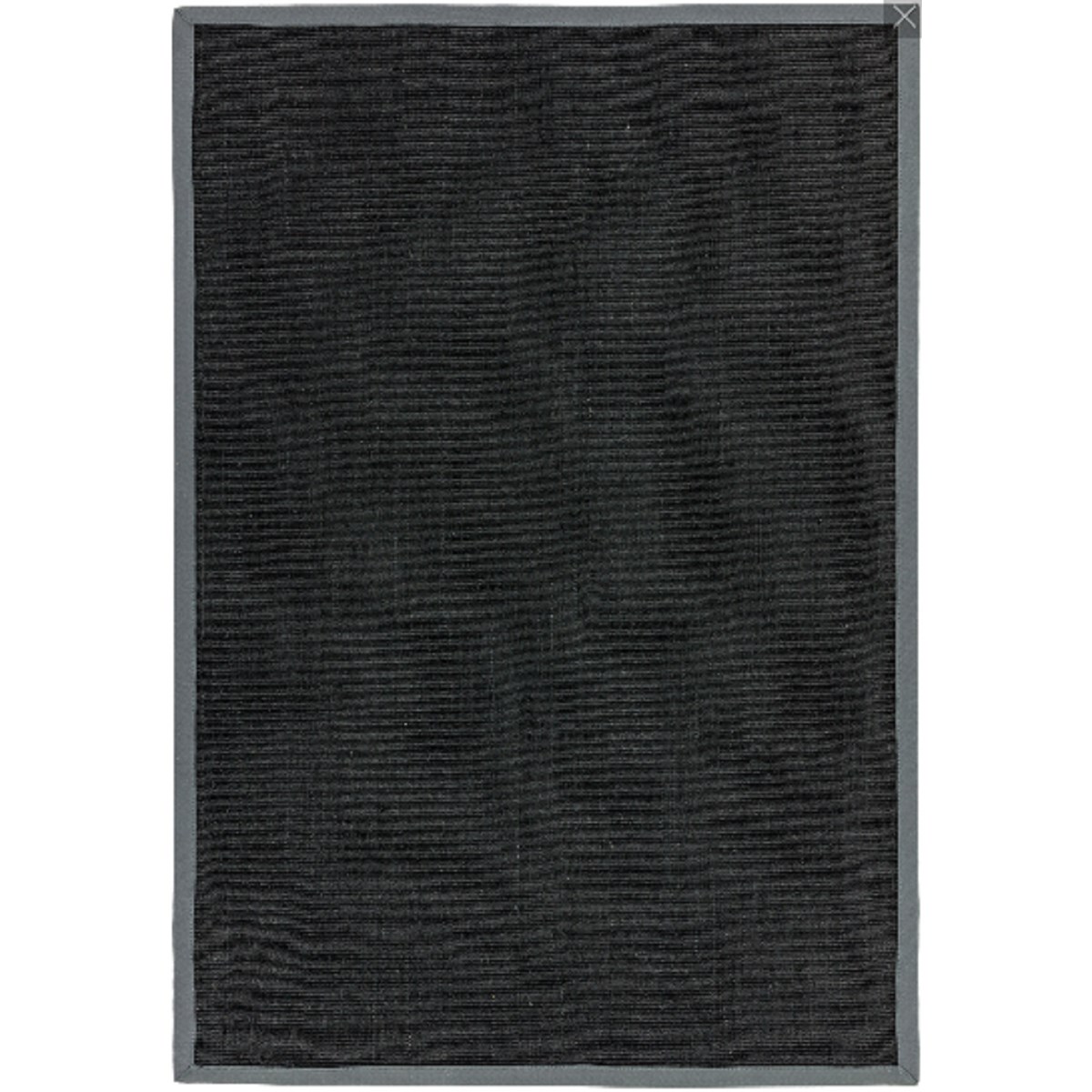 Tapis en Fibre végétale Gris 120x180 cm Tapis en Fibre végétale Gris 120x180 cm