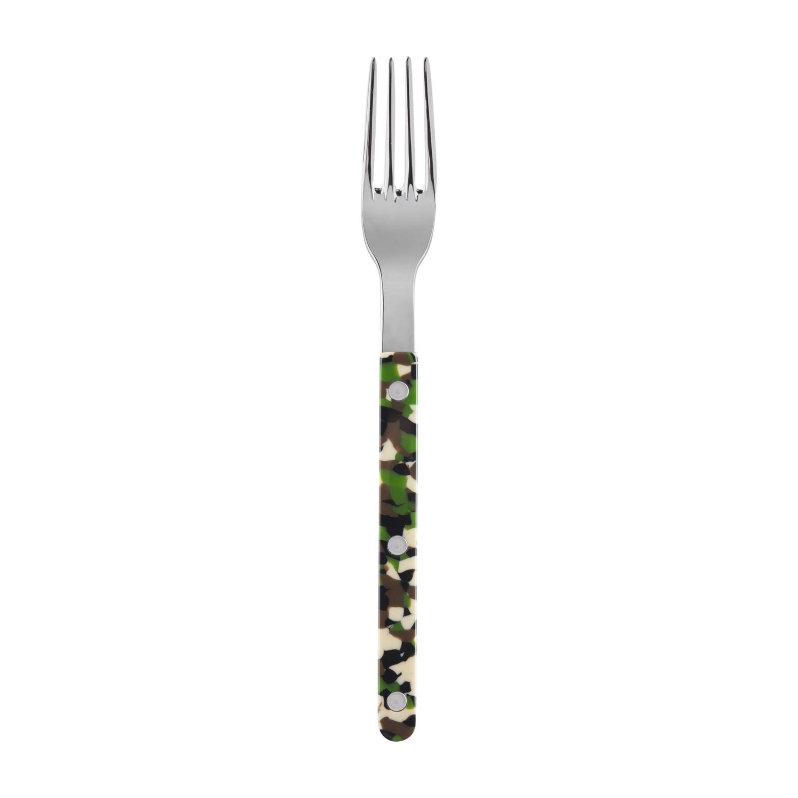 Fourchette de table camouflage vert Fourchette de table camouflage vert