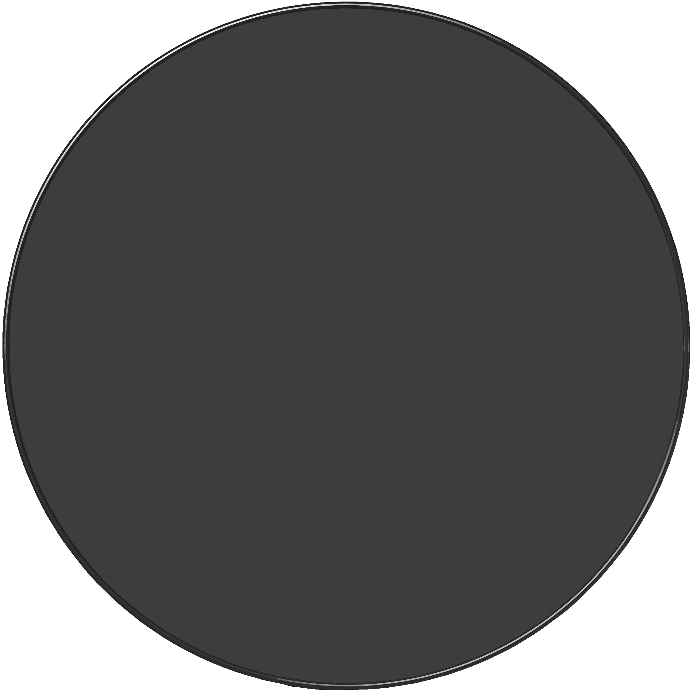 Plat rond noir D32cm Plat rond noir D32cm