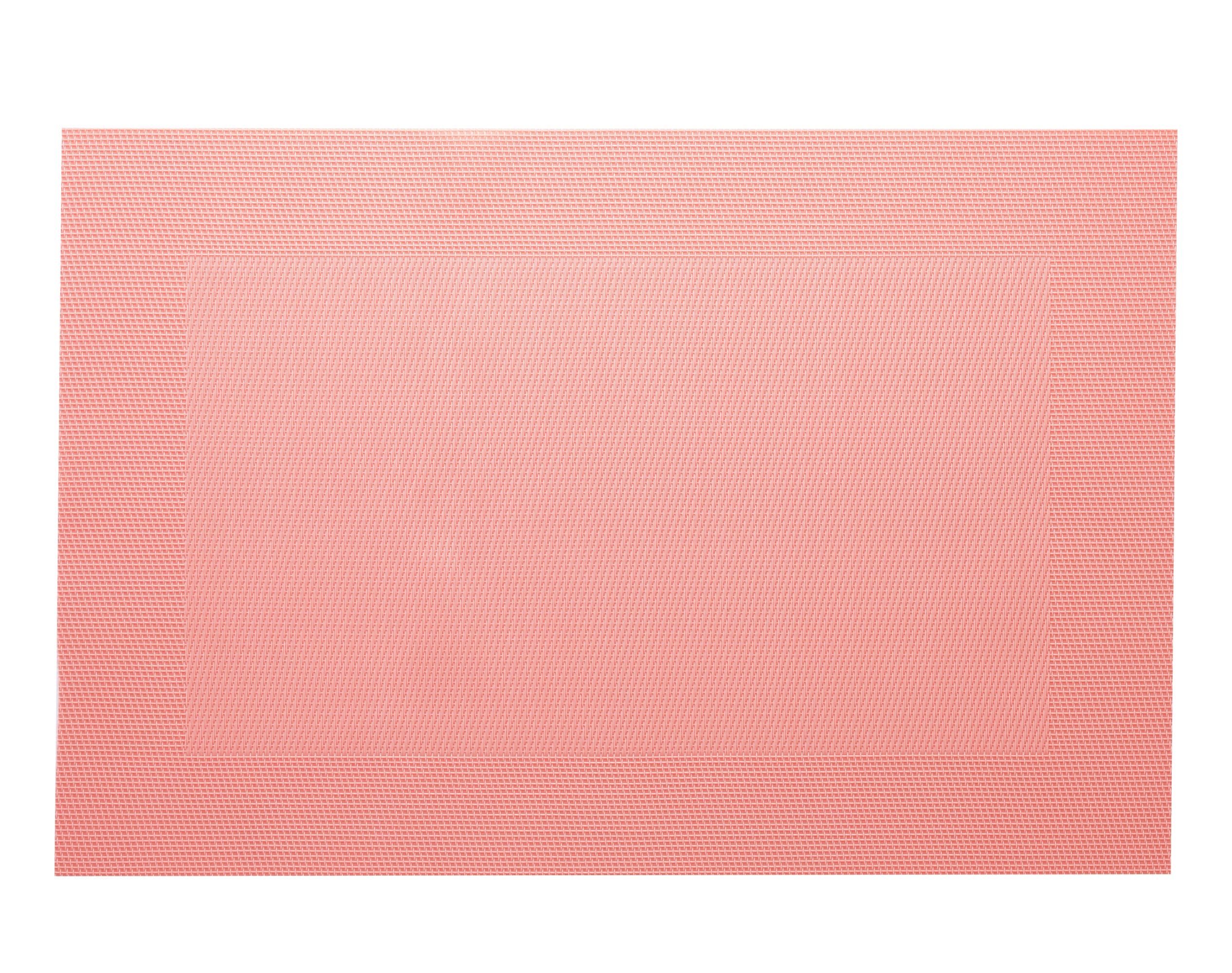 Lot de 2 sets de table unis rose 45x30 Lot de 2 sets de table unis rose 45x30