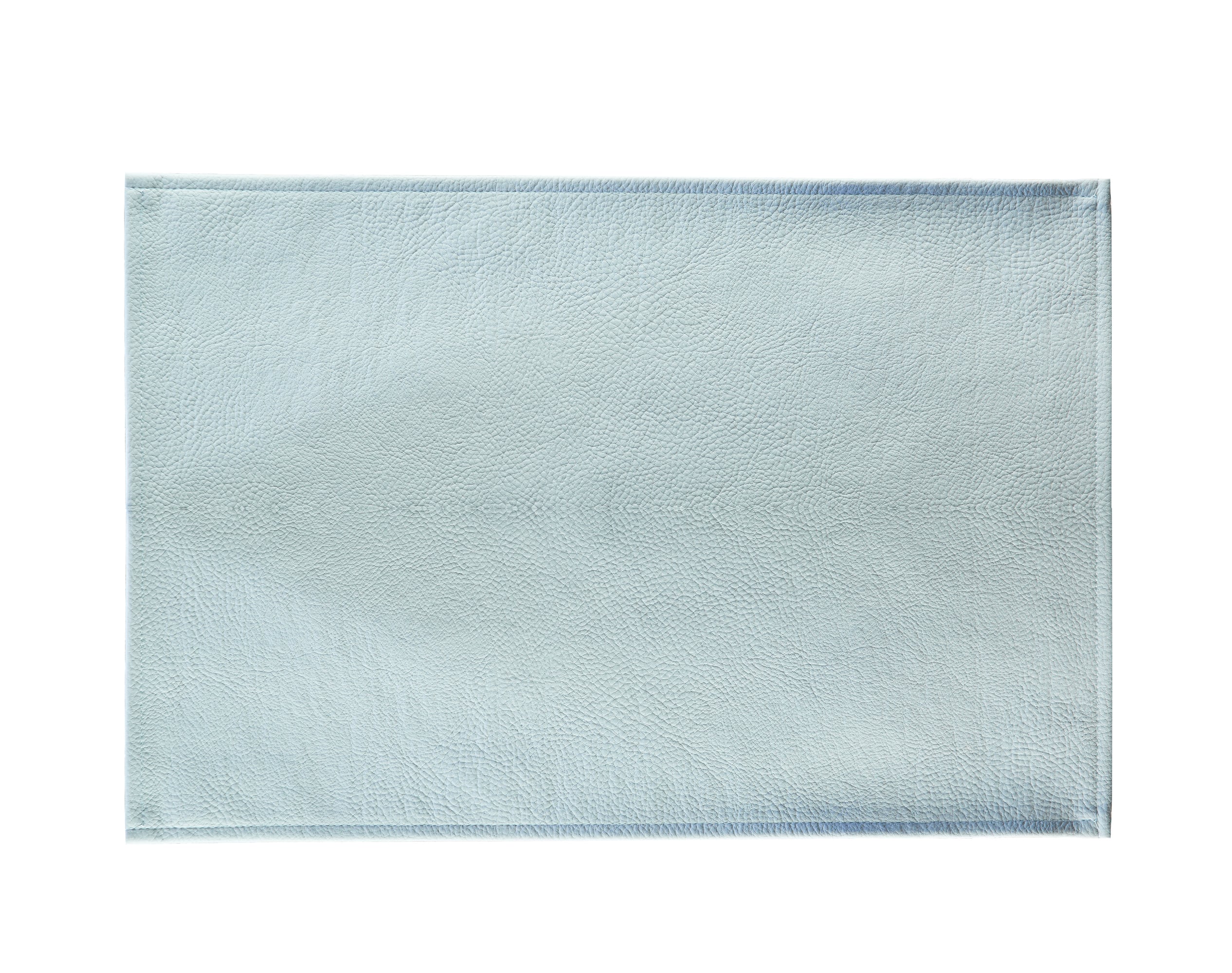 Lot de 2 sets de table aspect grainé gris perle 45x30 Lot de 2 sets de table aspect grainé gris perle 45x30